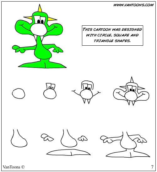 cartooning worksheet
